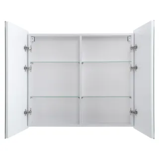 Зеркало-шкаф с подсветкой ArtMax Merano AM-Mer-1000-800-2D-DS-F 100 см белый