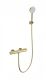 Смеситель для душа Wonzon & Woghand INN 2 WW-A2006-A-BG с термостатом брашированное золото