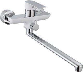 Смеситель для ванны Aquanet Arctic AF520-21СW 216778 белый/хром