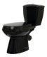 Унитаз-компакт Оскольская керамика Элисса Стандарт чёрный 43374130202