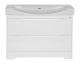 Напольная тумба под раковину Misty Элвис 105см белый
