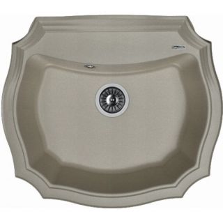 Кухонная мойка Florentina Эмилия 640 серый шёлк