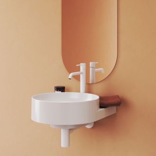 Смеситель для раковины Ravak Espirit X070405 ES 015.11WV Be Cool БЕЛЫЙ ВЕЛЬВЕТ