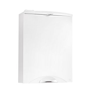 Зеркальный шкаф Style Line ЛС-000010038  "Жасмин 2 500/С", Люкс белый