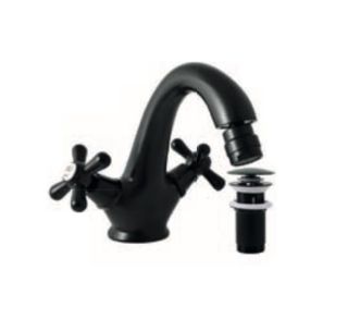 Смеситель для биде Rav Slezak Morava Retro MK143.5KCMAT черный матовый