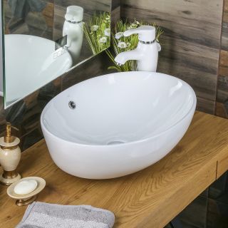 Накладная раковина Melana 320314-805 60см белый