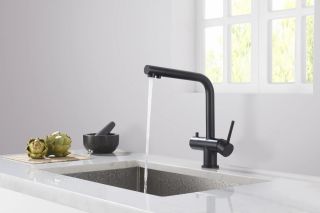 Смеситель для кухни Timo Saona 2396/03F чёрный