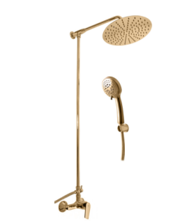 Душевая штанга Rav Slezak MD0631Z золото