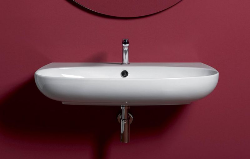 Раковина SIMAS Vignoni VI12bi*1 белая 100 см