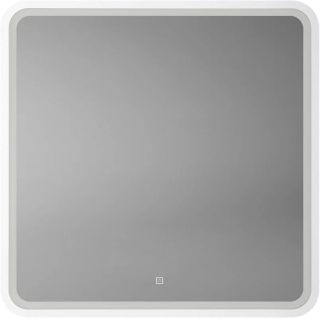 Зеркало с подсветкой ArtMax Genova AM-Gen-800-800-DS-F-White 80 см белый