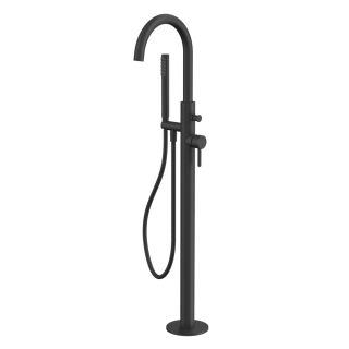 Напольный смеситель для ванны WHITECROSS Y Y1233BL чёрный матовый