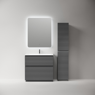 Тумба напольная под раковину Sancos Folk Floor FL90FGS 90 см Grey soft