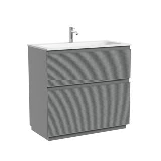 Тумба напольная под раковину Sancos Folk Floor FL90FES 90 см Ergraut soft