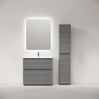 Тумба напольная под раковину Sancos Folk Floor FL90FES 90 см Ergraut soft