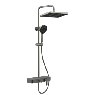 Душевая стойка FOSSA, графит брашинг