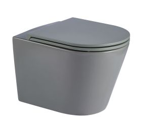 Унитаз подвесной Weltwasser WW SALZBACH 041 MT-GR 10000008259 серый