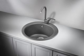 Мойка кухонная Granula 4801, ГРАФИТ