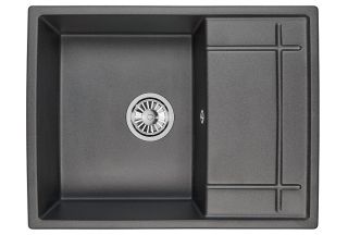 Мойка кухонная Granula 6501, ЧЁРНЫЙ