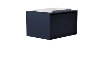 Тумба с раковиной Astra-Form Фрейм 4631177715280 80 см серый матовый