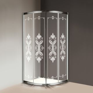 Душевой уголок Cezares GIUBILEO-R-2-90-SCORREVOLE-CP-Cr