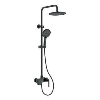 Душевая стойка Black&White Gravity 9103MB чёрный матовый