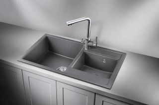 Мойка кухонная Granula 8201, ГРАФИТ