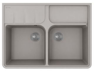 Кухонная мойка Florentina Вилладжио грей