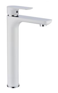 Cмеситель для раковины Grocenberg GB3009 Белый хром