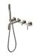 Смеситель для ванны с ручным душем Grocenberg GB5070NK Никель