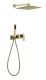 Душевая система скрытого монтажа Grocenberg GB5080MG с Картриджем Kerox (Венгрия) Матовое золото