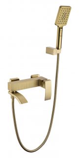 Смеситель для ванны Grocenberg GB8007MG Матовое золото