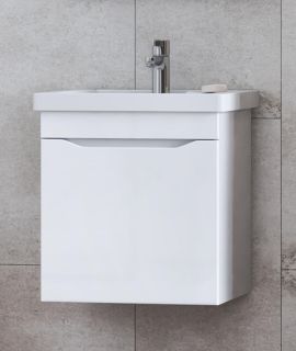 Тумба под раковину подвесная Vigo Grani tp.GRI.FOS.50.1Y 50 см белый