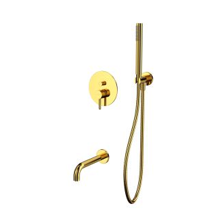 Система для ванны скрытого монтажа WHITECROSS Y YSET06GL золото