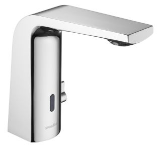 Сенсорный смеситель для раковины Swedbe Europe 6020-220 с блоком питания хром