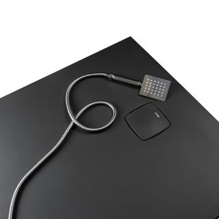 Душевой поддон Starohome Cosmo 71082910 160x100 см чёрный матовый