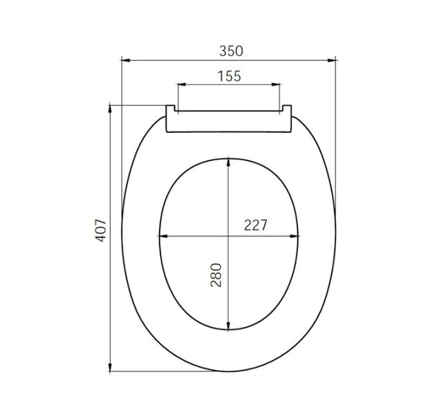 Сиденье для унитаза IDDIS PP Seat Cover белый ID 01 046.1 bel