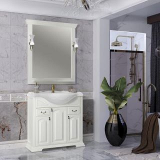 Зеркало Opadiris Риспекто 85 00-00007062 слоновая кость