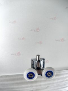 Душевая дверь в нишу AvaCan FС120-140 MT хром