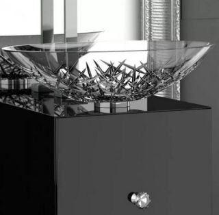 Раковина накладная Boheme хрусталь 813