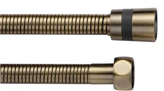 Душевой шланг Rose RE33-10 100см бронза