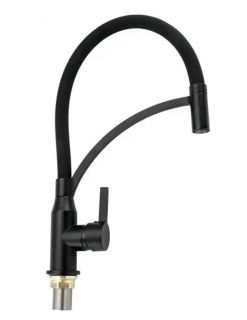 Смеситель для кухни Shevanik S643H-3 чёрный