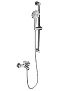 Смеситель для ванны с душевым гарнитуром Wonzon & Woghand Alfa WW-AE3205-CR хром