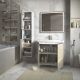 Тумба под раковину напольная Vigo Yuma 347 80 см поставляется в разобранном виде дуб давос