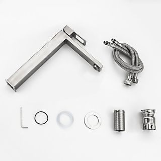 Смеситель для раковины Frap F10804-2 Сатин