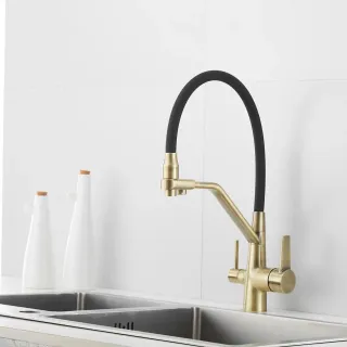 Смеситель для кухни Rose R558Q бронза