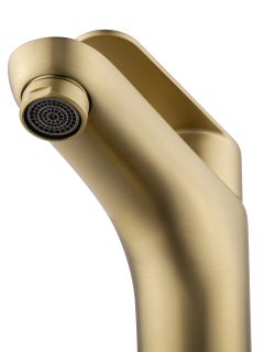 Смеситель для раковины Wonzon & Woghand Alfa WW-A40202-BG брашированное золото