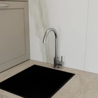 Смеситель для кухни Knotlor SS-01, сатин