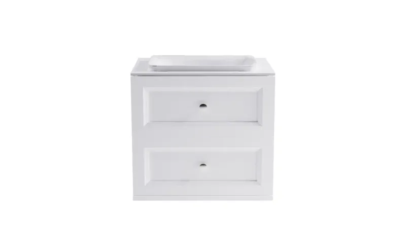 Тумба с раковиной Astra-Form Классик 4631177714337 80 см белый матовый