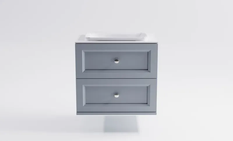 Тумба с раковиной Astra-Form Классик 4631177714238 70 см голубой матовый