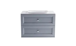 Тумба с раковиной Astra-Form Классик 4631177714412 100 см голубой матовый